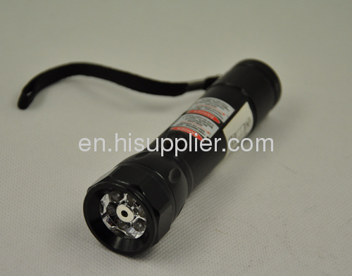 multifunctional battery operated 6LED+1 laser laser led flashlight