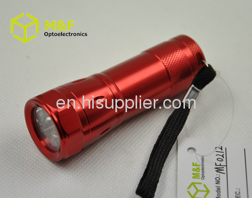6leds aaa battery operated mini led flashlight