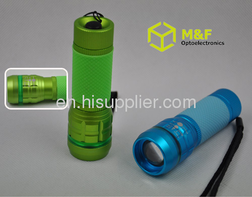 cree focus adjustable mini pocket led flashlight