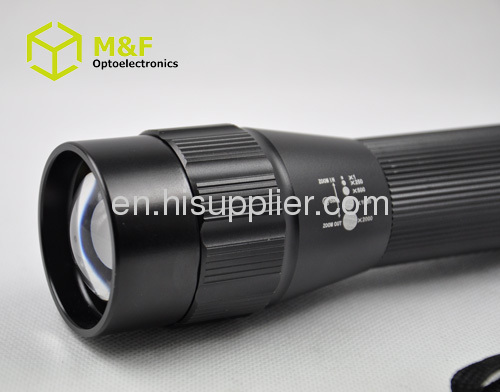 strong power USA CREE zoomable led flashlight
