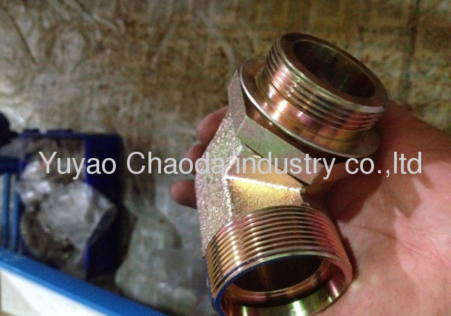 90°ELBOW UN,UNF THREAD ADJUSTABLE STUD ENDS WITH O-RING SEALING