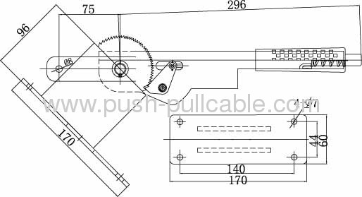 Handle Brake Control GJ1112D