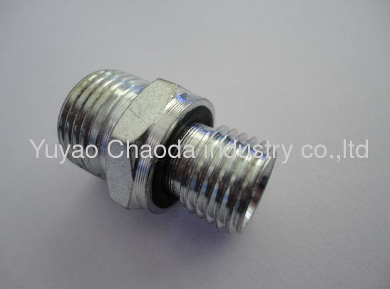 METRIC THREAD WITH CAPTIVE SEAL/METRIC FEMALE 24°CONE O-RING SEALING