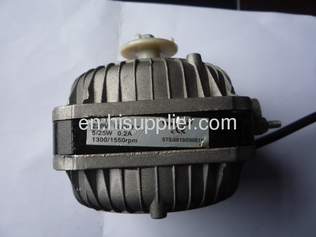 16W 220V-240V 0.42A 1300-1550rpm shaded pole motor