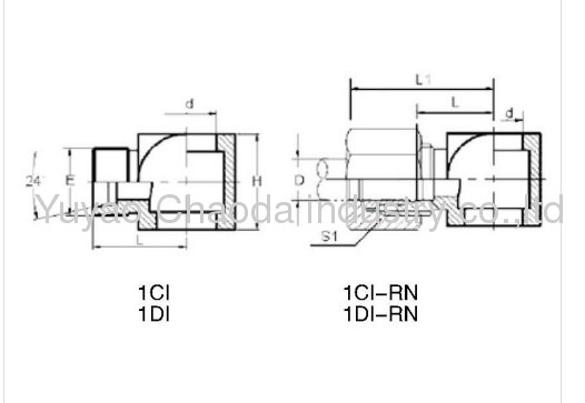 METRIC BANJO DIN7642 OF METRIC THREAD BITE TYPE TUBE FITTINGS