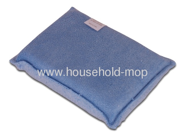 14cm x 9.5cm Microfiber Scrubbing Sponge