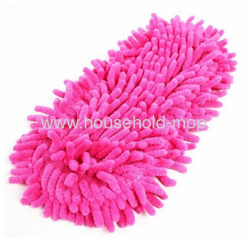 Super Soft Floor Cleaning Chenille Microfiber bedroom slippers