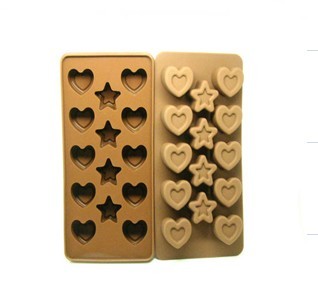 Lovely silicon kitchen bakeware Chocolate mould