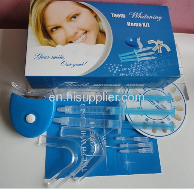 2013 best seller teeth whitening hom kit CE approved 