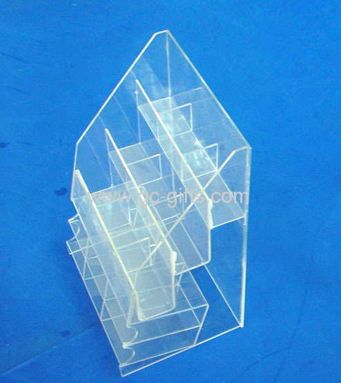 Counter acrylic makeup display units