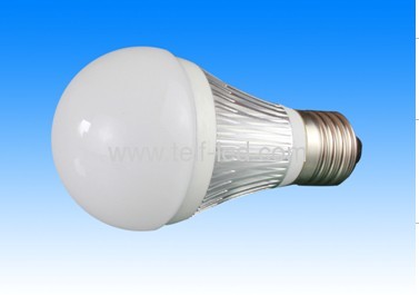 E27 BASE 5W COB led bulb light with Fog cover