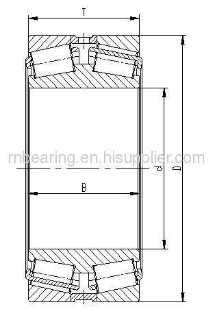 EE170951D/171450 Double row tapered roller bearings 241.3×365.049×92.862mm 