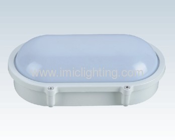 Elliptical 12W (24pcsx0.5W ) Aluminium LED Bulkhead Light 