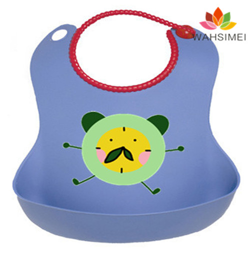 2013 best seller lovely silicone baby bibs in wholesale