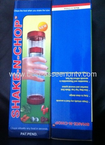 shake n chop/vegetable chopper slicer as seen on tv