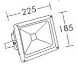 LED Flood light GLF-O30W