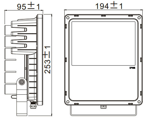 LED Flood light GLF-F50W