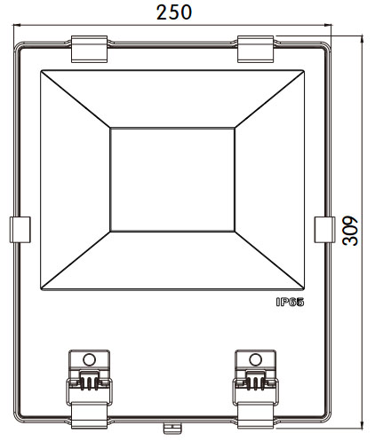 LED Flood light GLF-F100W