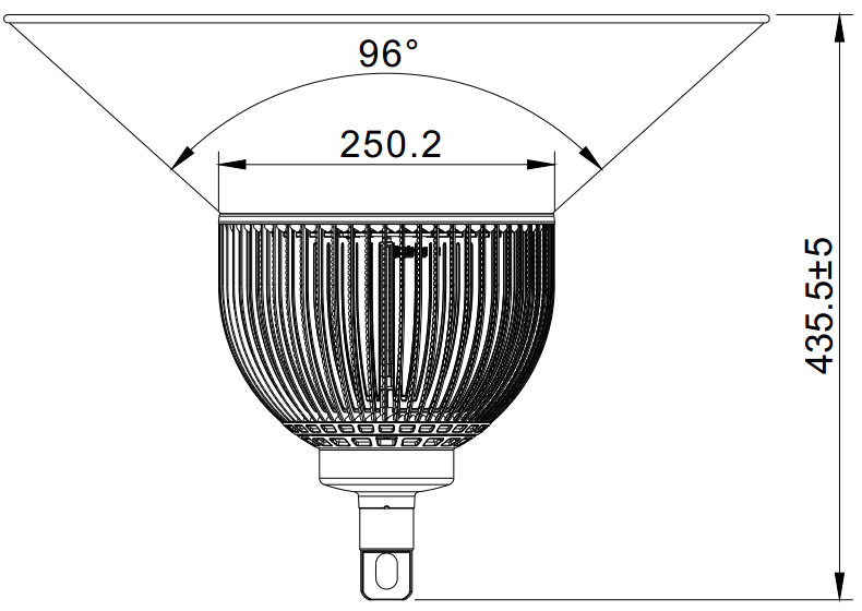 LED Highbay light GLH-F150W