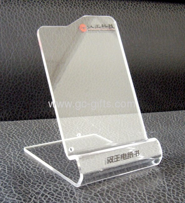 Retail acrylic cards display stand