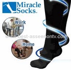 Miracle Socks/Handmade slimming anti-fatigue compression miracle socks as seen on tv