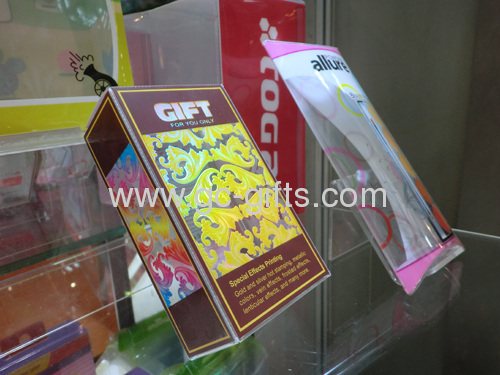 Custom clear plastic packaging box