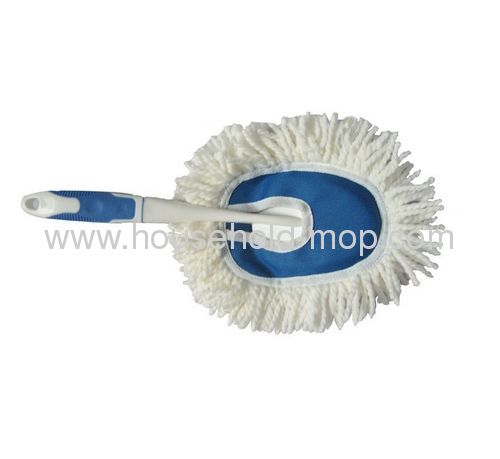 Bule-white PP with TPR Microfiber Chenille Car Washmini duster