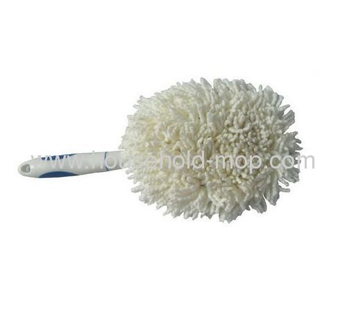 Bule-white PP with TPR Microfiber Chenille Car Washmini duster