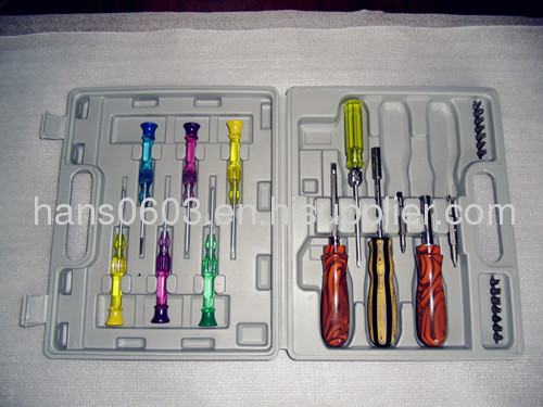 10 PCS Acetate handle screwdriver set