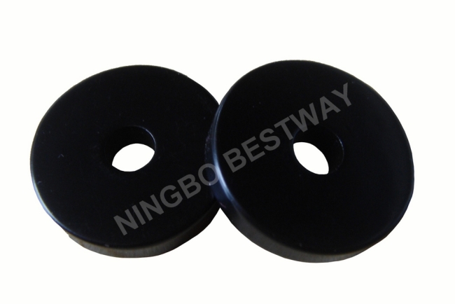 N45 D25x5mm Neodymium Ring Magnet Black Teflon Coating