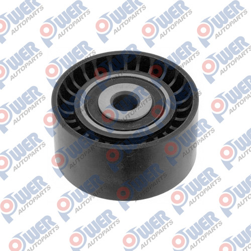 2S6Q6M250AA,11317805961,083048,Y40112730,1282373J00,30711069,96415393 Deflection/Guide Pulley for CITRO,FIAT,FORD,VOLVO