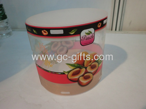 Soft crease + auto bottom plastic packaging box