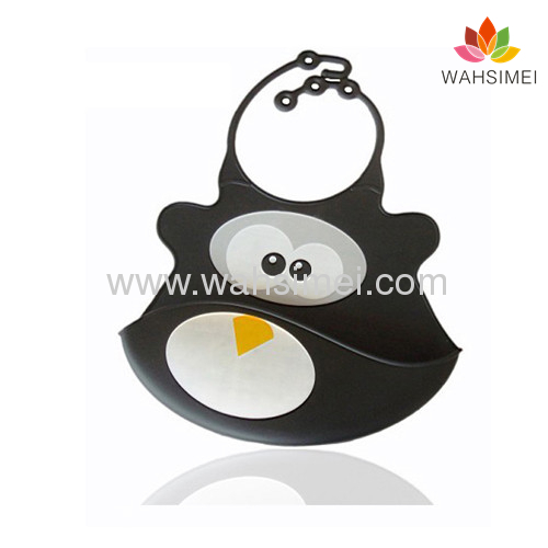 2013 The latest animal serie lovely silicone baby bib