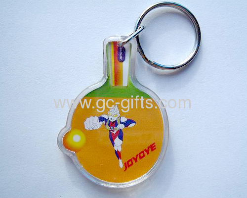 Cheap promotional plastic key chains