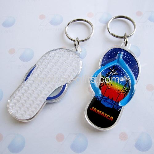 Cheap promotional plastic key chains