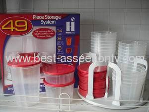 49pcs Storage System,Home Storage,Storage Set AS SEEN ON TV