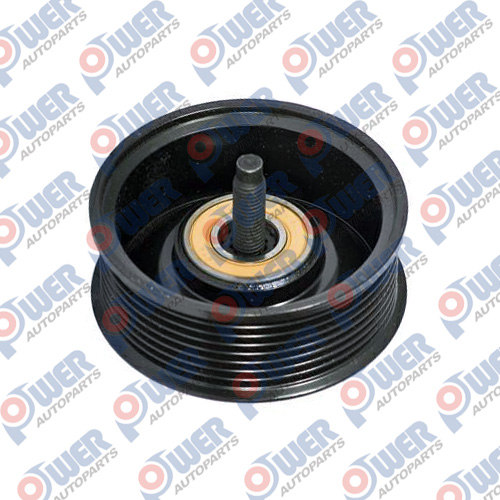 F6TE19A216HA,F6TE-19A216-HA,F6TZ8678HB,F6TZ-8678-HB Tensioner Pulley for FORD F250,F350,E350