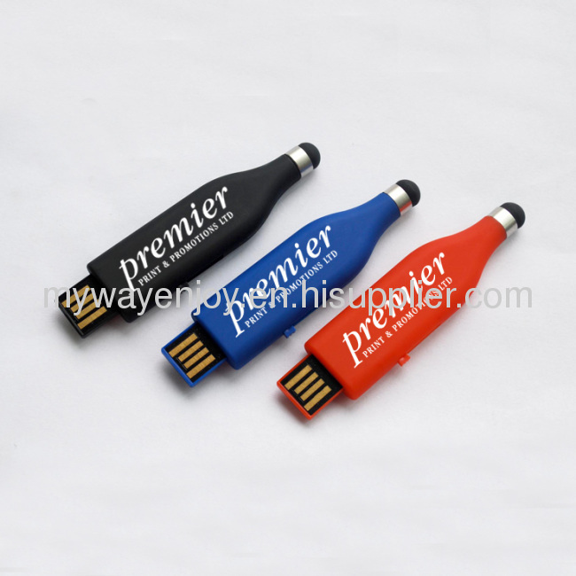 new design stylus usb drive/touch pen usb drive for Iphone5