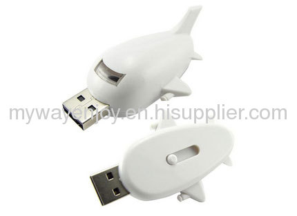 4GB promotional item airplane shape usb flash drive