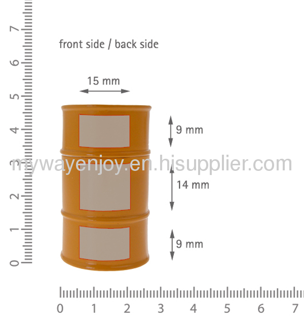 Custom design oil drum shape usb flash drive