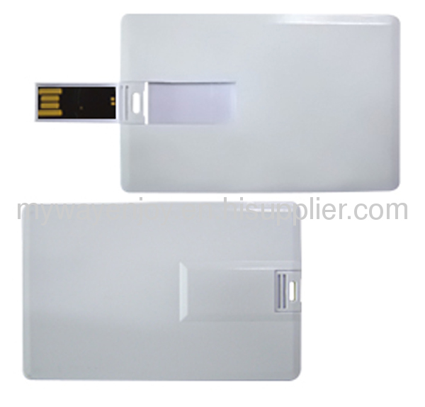 Bulk Blank credit card usb stick