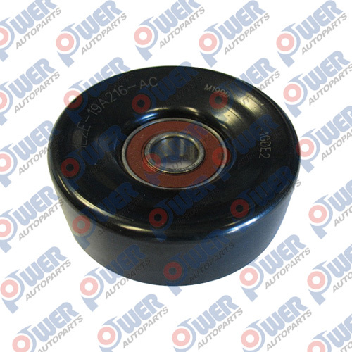 1L2E19A216AC,1L2Z8678AB,1029558 Tensioner Pulley for FORD USA,BUICK