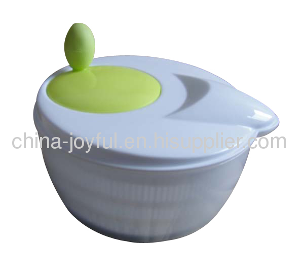 Plastic Salad Spinner to Dewater Vegetable or Fruit