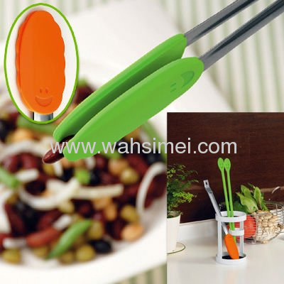 Hot-selling silicone tongs for kitchenware