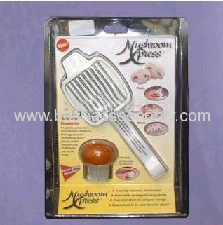 Hot sell Food Press With Brush/mushroom express as seen on tv