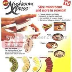Hot sell Food Press With Brush/mushroom express as seen on tv