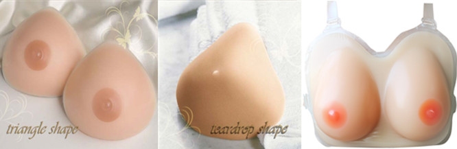 Top CE and ROHS complianted mastectomy breast forms for rebuilding