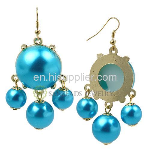 Large Imitation Pear Beads Drop 2013 J Crew Earrings Cheap