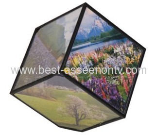 Revolving Photo Frame/Revolving Magic Cube Photo Frame/Revolve Photo Frame