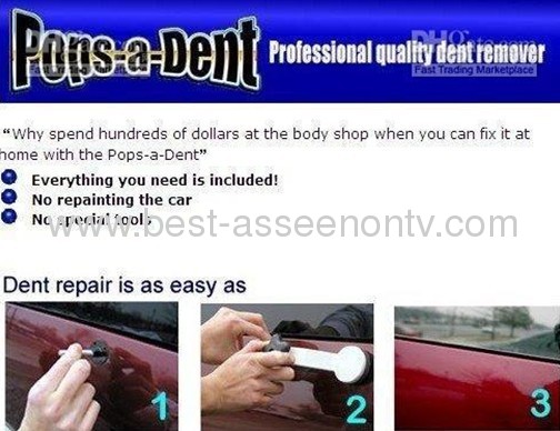Pops A Dent Dent & Ding Repair Removal Tools DIY Car Repair Car Repair,better quality two glue stickRepair Kit
